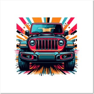 Jeep Wrangler Posters and Art